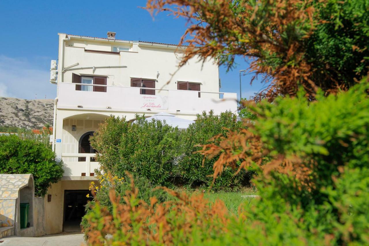 Villa Lavanda Pag Town Exterior foto